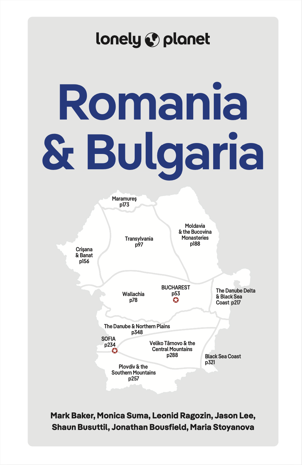 Lonely Planet Romania & Bulgaria Guidebook (2024) — Shaun Busuttil